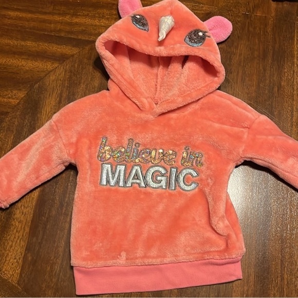 Two 12M Unicorn Jackets & 1 Unicorn Onesie - Picture 4 of 16